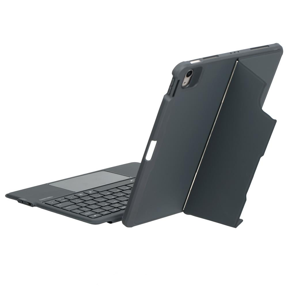 10.9 Ipad 10Th Gen 2022 Bluetooth Keyboard Leather Case With Touch Backlight And Split Design-1915198283240837125