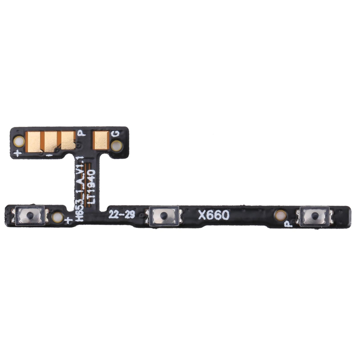 Infinix S5 Pro Power And Volume Flex Cable-1915197088732418048