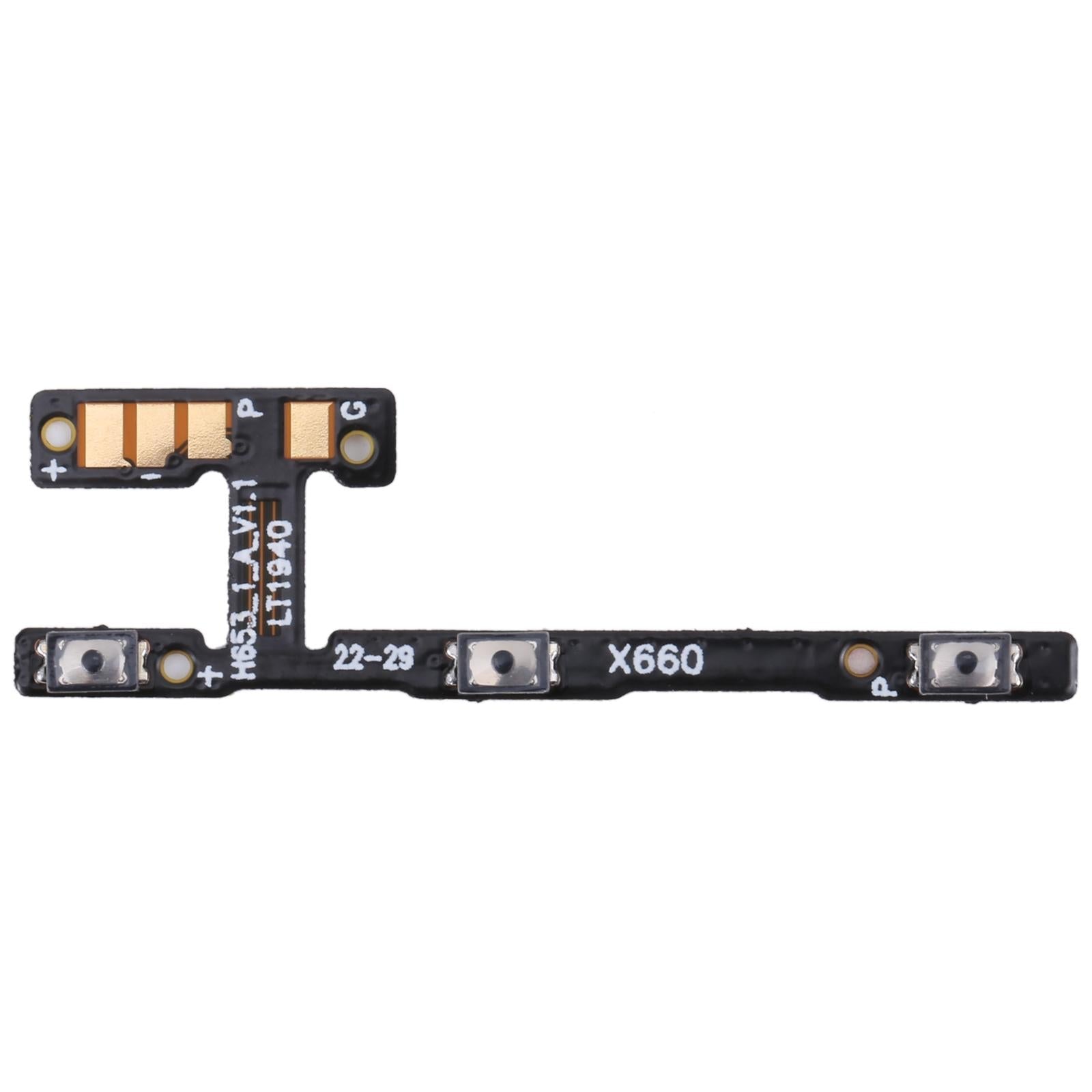 Infinix S5 Pro Power And Volume Flex Cable-1915197088732418048