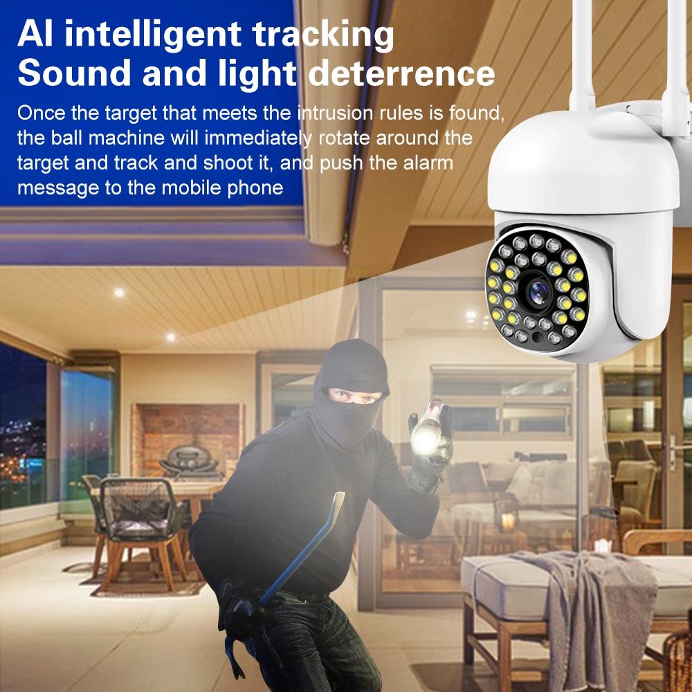 Smart Ptz Camera With 1080P Resolution And Two-Way Voice Intercom-1915198034585718790
