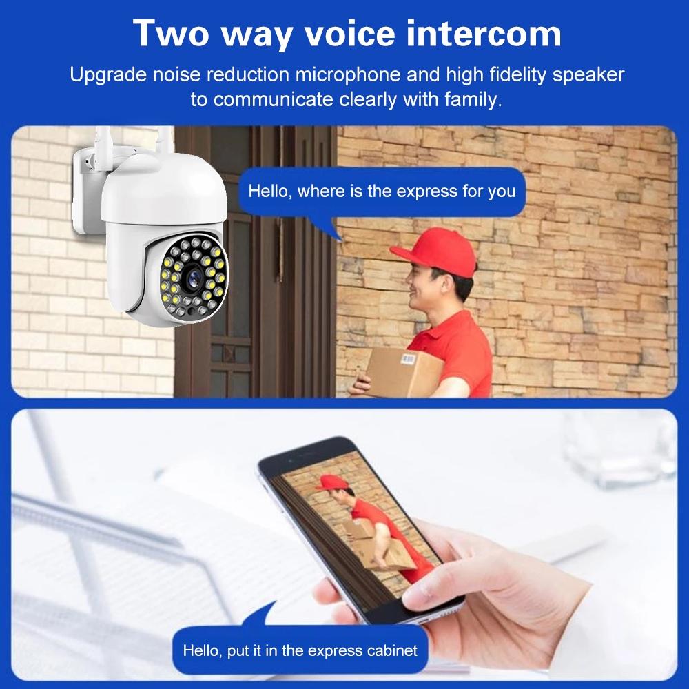 Smart Ptz Camera With 1080P Resolution And Two-Way Voice Intercom-1915198034585718791