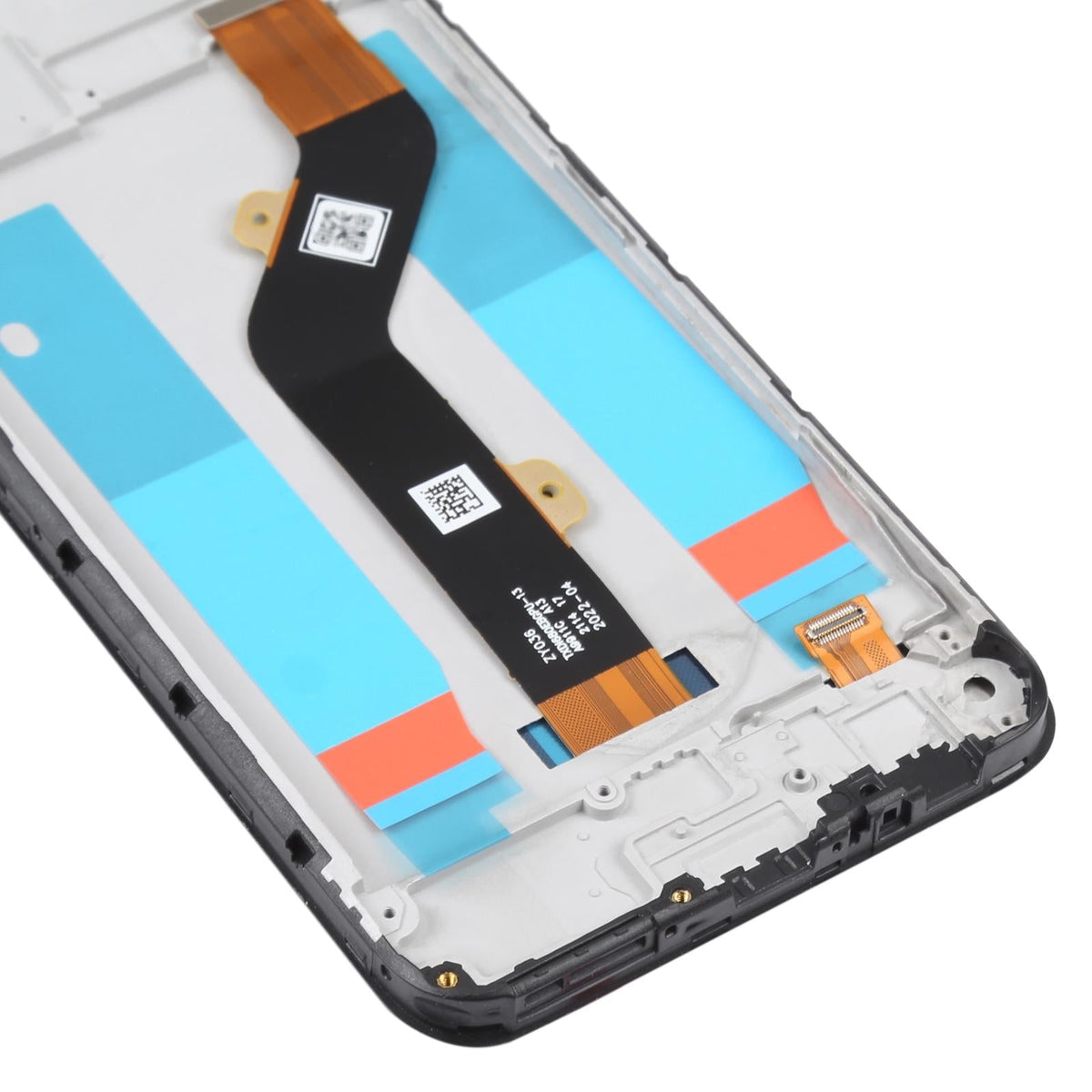 Lcd Screen Replacement For Infinix Hot 10T - Full Assembly With Frame-1915197444996599817