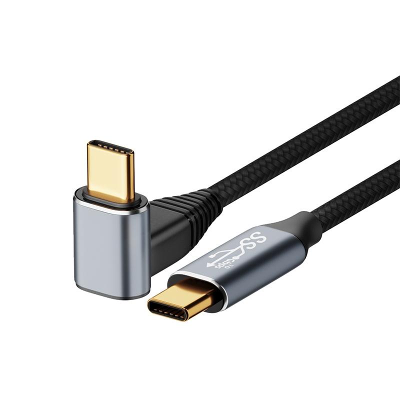 0.5M Usb-C To Usb-C Stereo Curved Data Cable For Steam Deck Gen2 - 100W-1915198276446064640