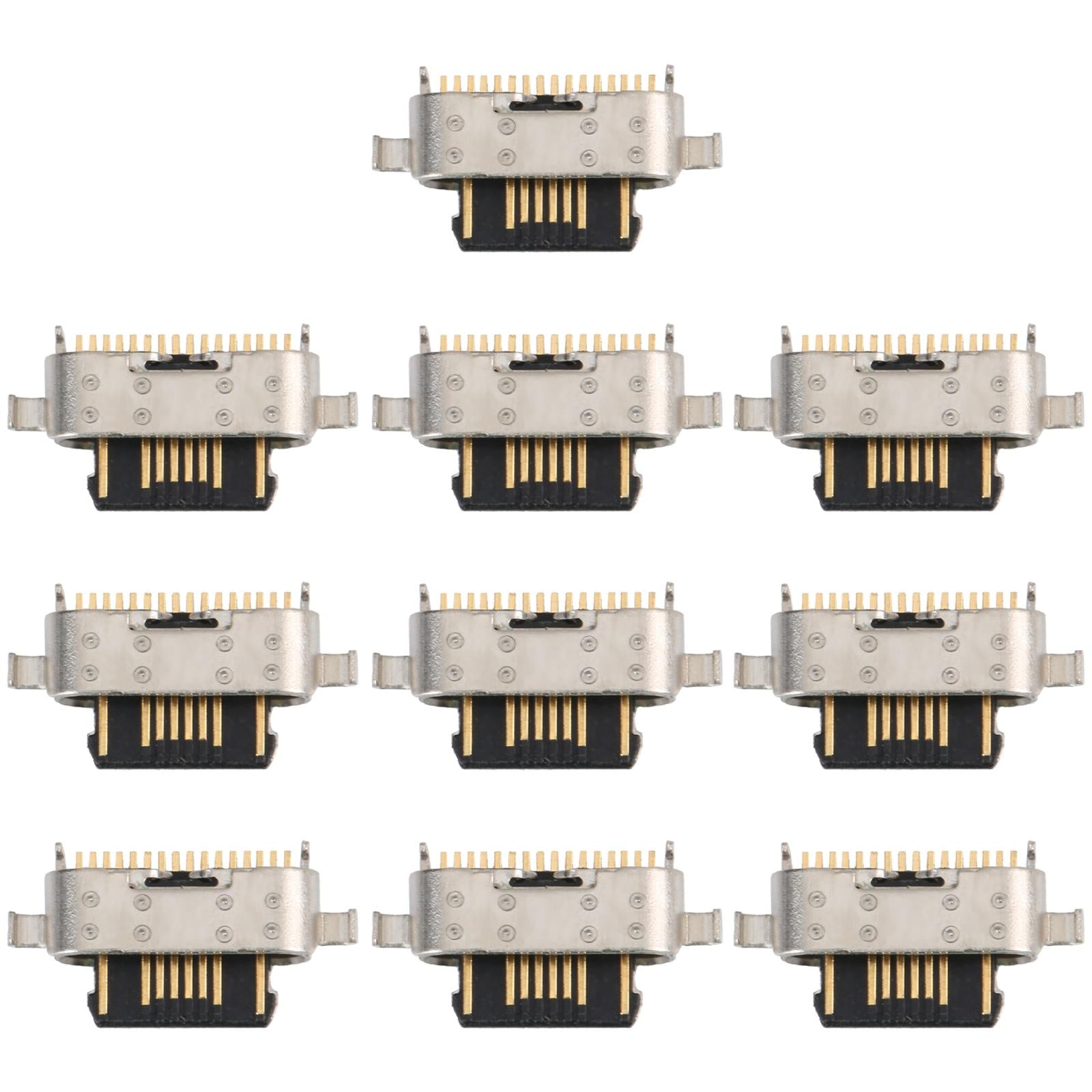 10-Pack Charging Port For Motorola One Fusion-1915198331232063492