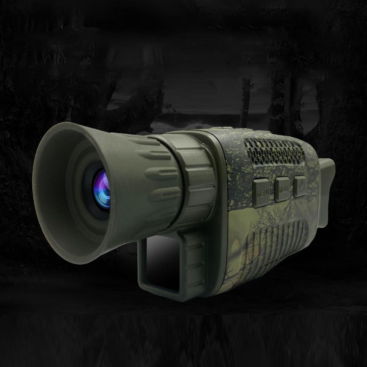 4K Hd Camo Monocular Night Vision For Outdoor Hunting-1915197909377355784