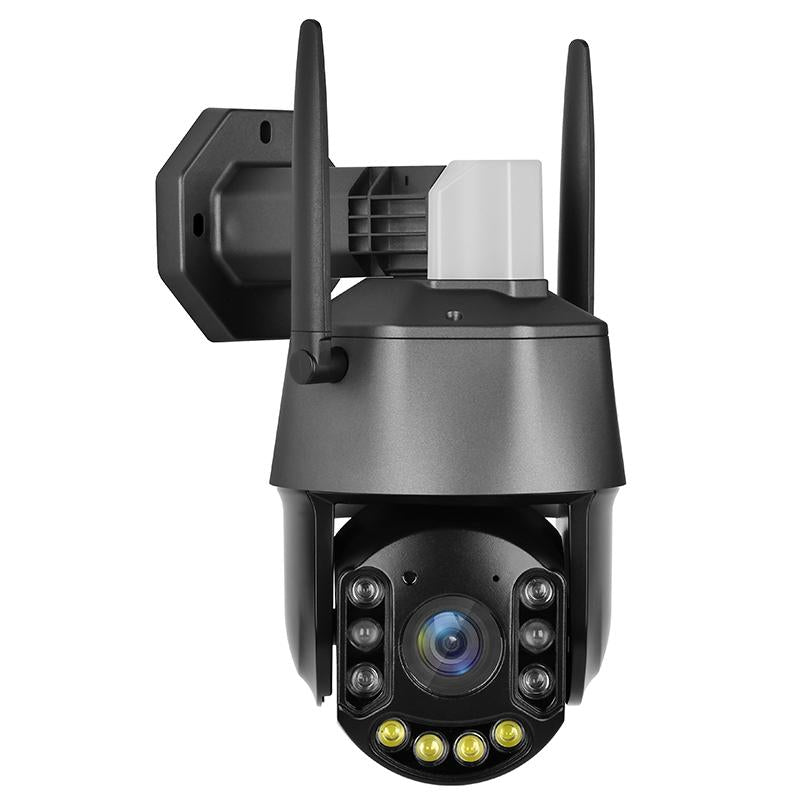 Wireless Wifi Laser Camera With Two-Way Voice & Mobile Monitoring - 5Mp Black-1915196832284282880