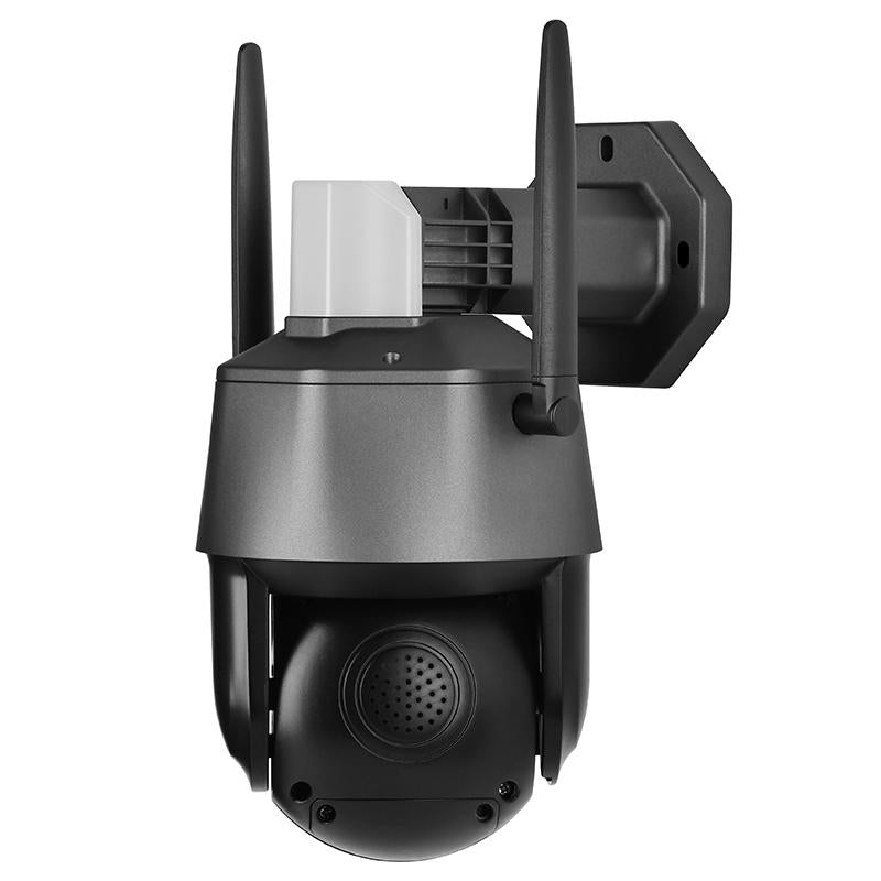 Wireless Wifi Laser Camera With Two-Way Voice & Mobile Monitoring - 5Mp Black-1915196832284282882