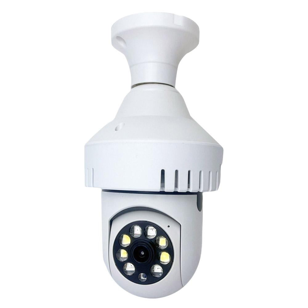 1080P Wifi Camera With Night Vision And Two-Way Voice - Smoke Alarm Bulb-1964932269323980800
