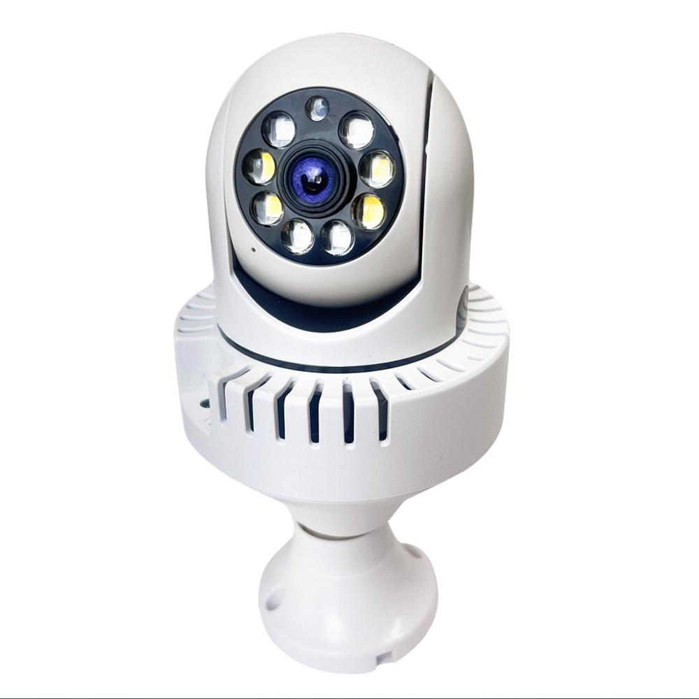 1080P Wifi Camera With Night Vision And Two-Way Voice - Smoke Alarm Bulb-1964932269323980801