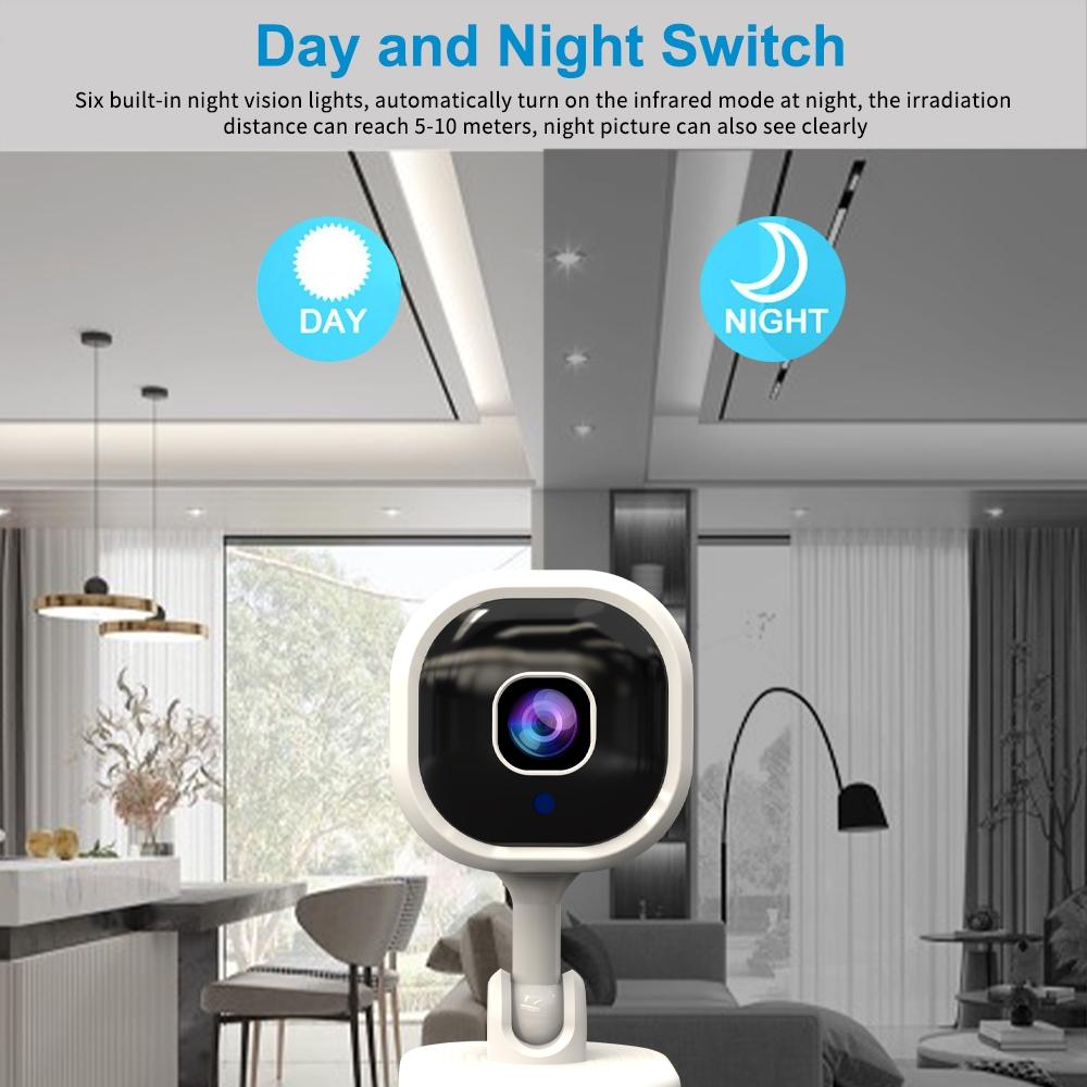 Wireless Camera With Motion Detection Two-Way Audio Night Vision-1915197224485261318