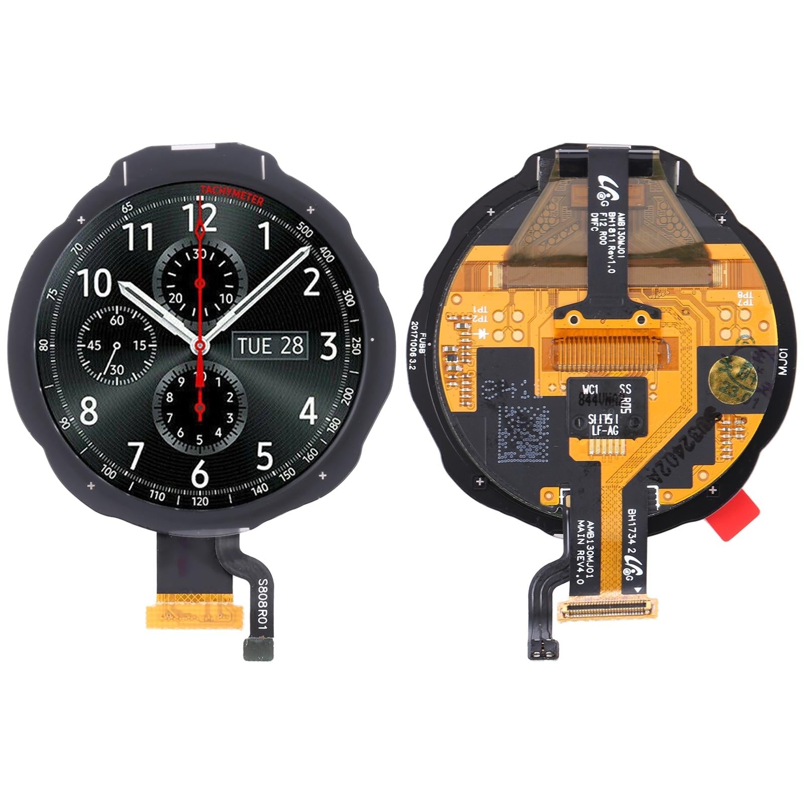 Full Assembly Lcd Screen Digitizer For Samsung Gear S3-1915197809271902208