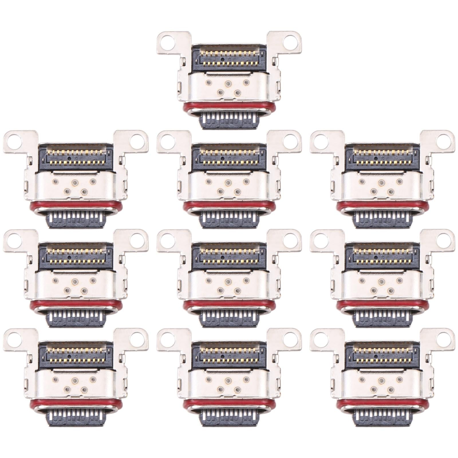 10-Piece Charging Port For Samsung Galaxy S23 Ultra 5G - Compatible With Sm-S918B-1915197647392739332
