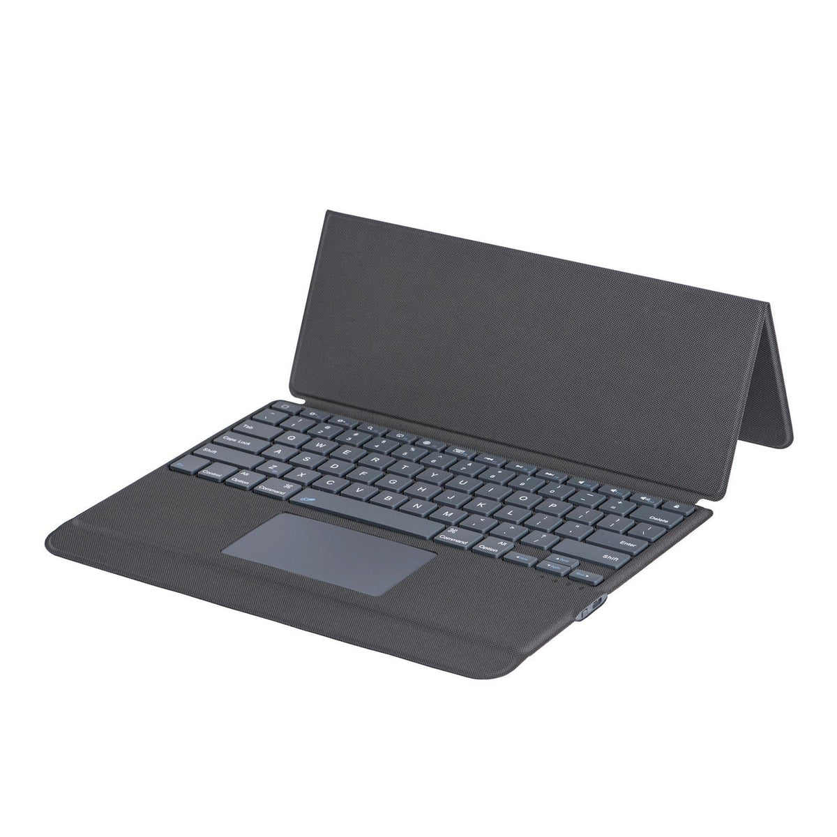 Bluetooth Keyboard Leather Case For Ipad Pro 12.9 - Black 2022 / 2021 / 2020 / 2018-1915196858729369604