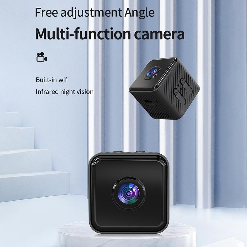 Mini Wifi Camera With Night Vision Motion Detection &amp; Tf Card Support-1915197884953923585