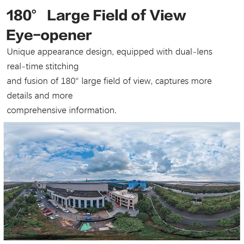 Smart Humanoid Recognition Wifi Alarm Camera - 180 Degree Dual 2Mp Ip-1964932342116126723