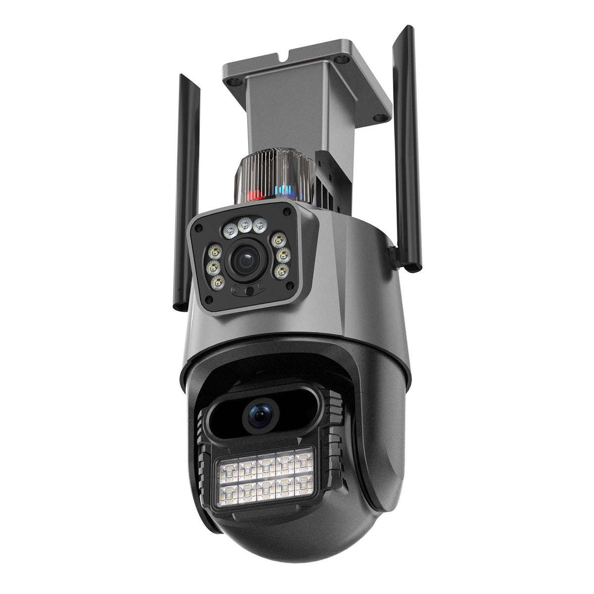 Smart Dual 2Mp Wifi Spherical Ip Camera With Humanoid Recognition And Alarm-1964932337900851200