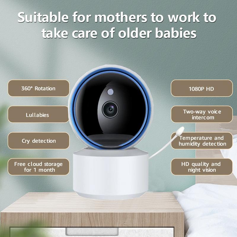 Smart Wifi Ptz Baby Monitor With 3Mp Camera-1964932351230349315