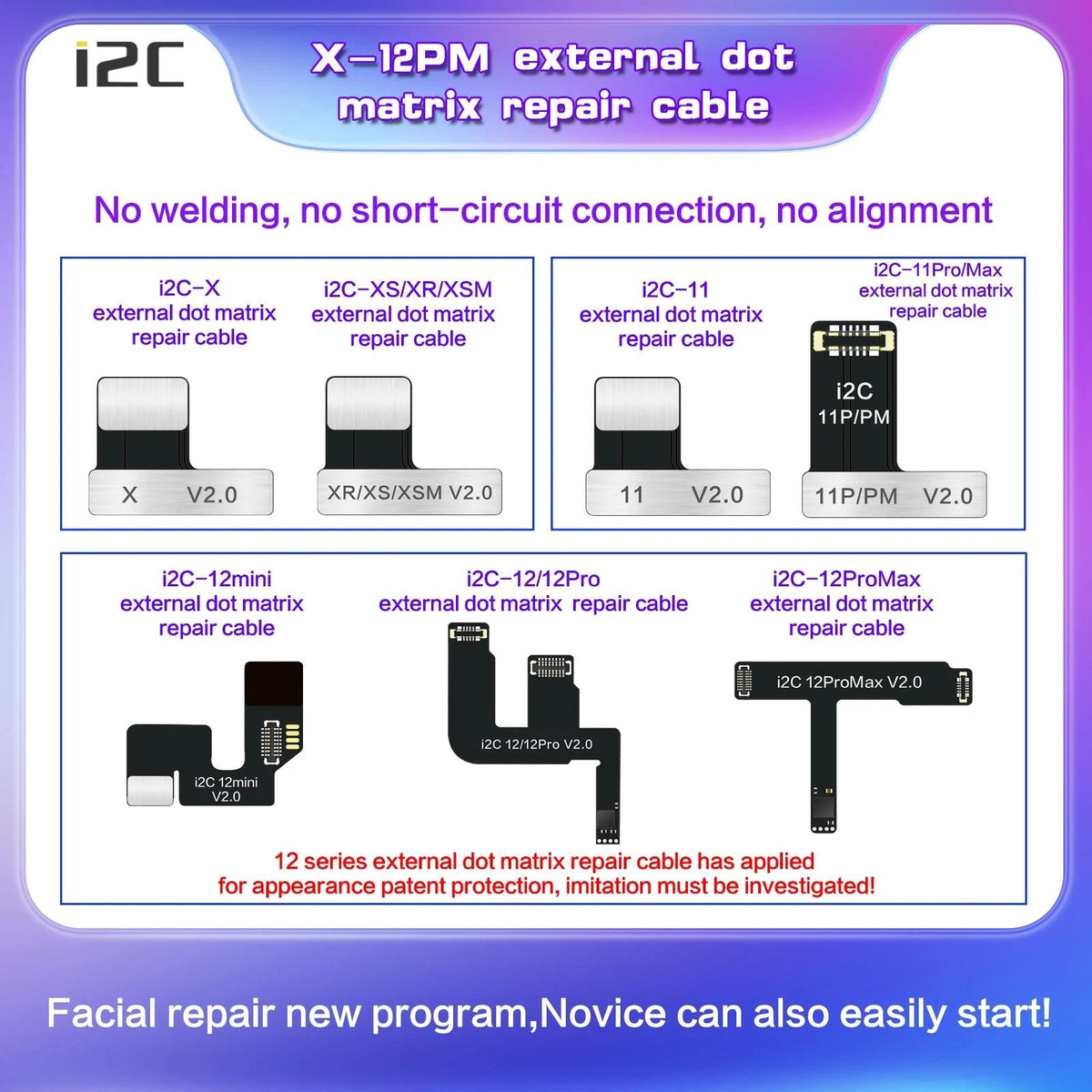 Mini Iphone 12 Flex Cable With Dot Matrix Design-1915197434410176516