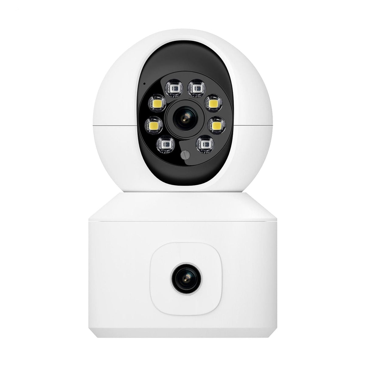2Mp Dual Lens Dual Screen Wifi Camera With Two-Way Voice & Motion Detection - Surveillance-1915196527073169408