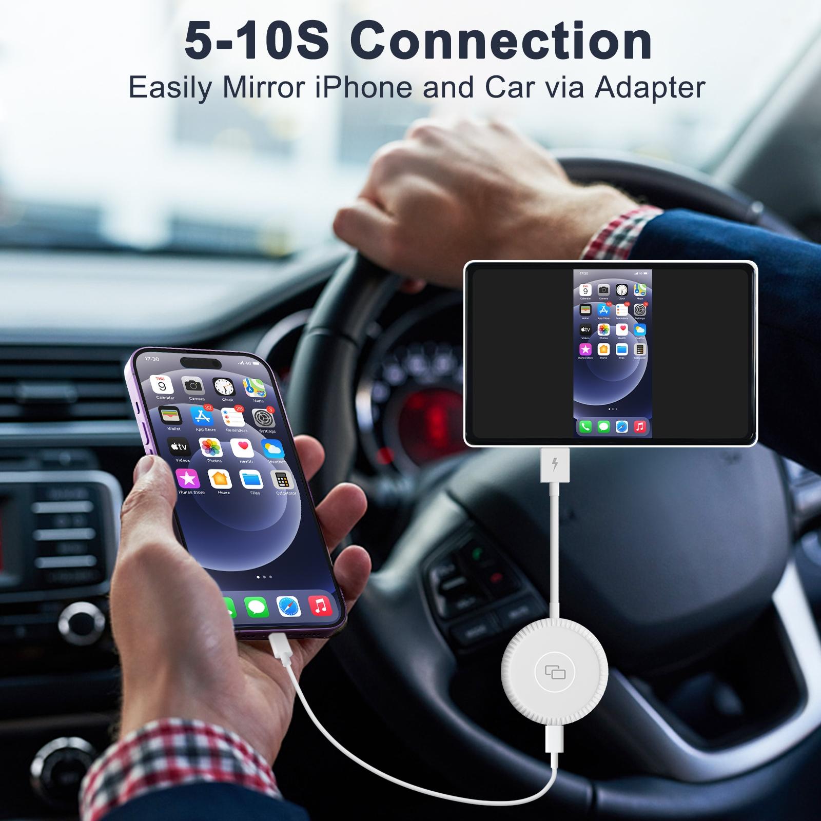 Carplay Mirror Adapter For Iphone - Usb & Usb-C-1915196952002301956