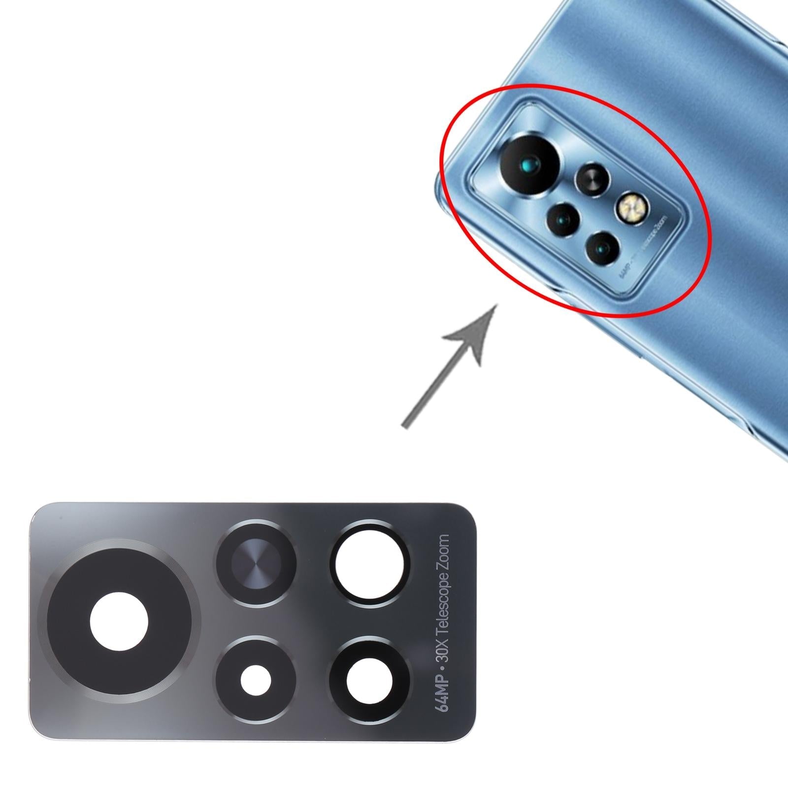 10-Piece Infinix Note 11 Pro X697 Rear Camera Lens-1915197630082846724