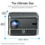 Portable 4K Android Tv Projector For Home Theater And Gaming-1915196524279762947