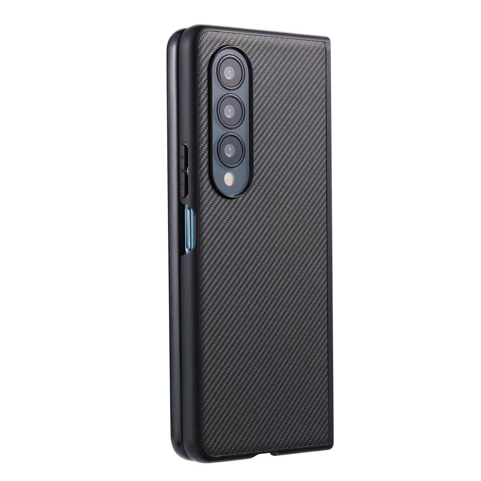 Carbon Fiber Kevlar Case For Samsung Galaxy Z Fold 4 / 5G-1915196644824059906