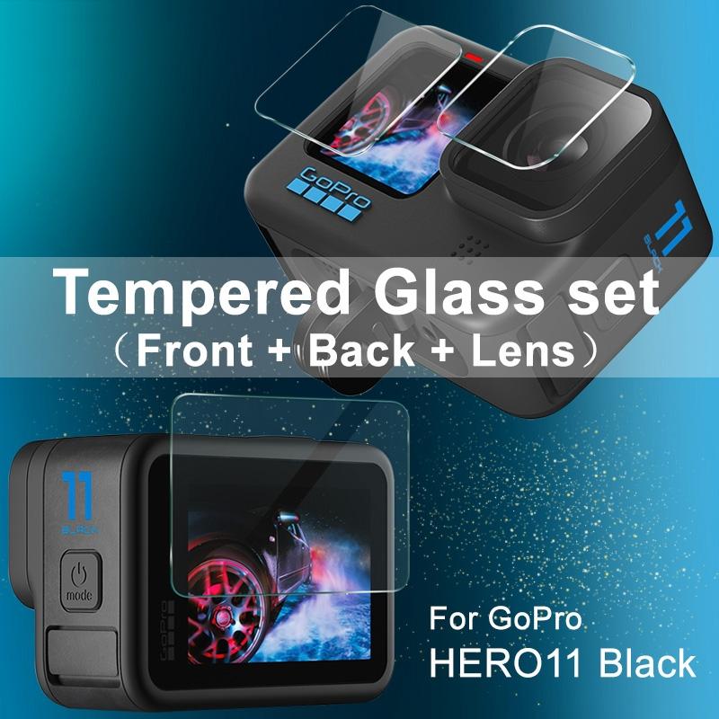 Imak Tempe Glass Film For Gopro Hero11 - Rear Screen Front Screen And Camera Lens-1915198359023521794