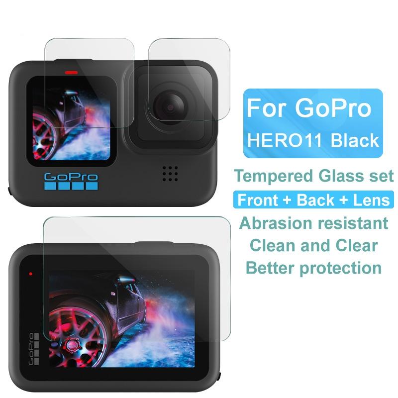 Imak Tempe Glass Film For Gopro Hero11 - Rear Screen Front Screen And Camera Lens-1915198359023521795