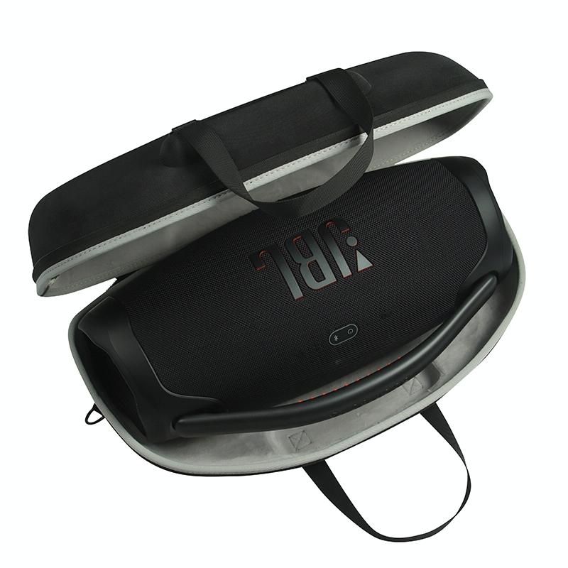 Jbl Boombox 3 Portable Case With Charger - Shockproof Black-1915196873061306369