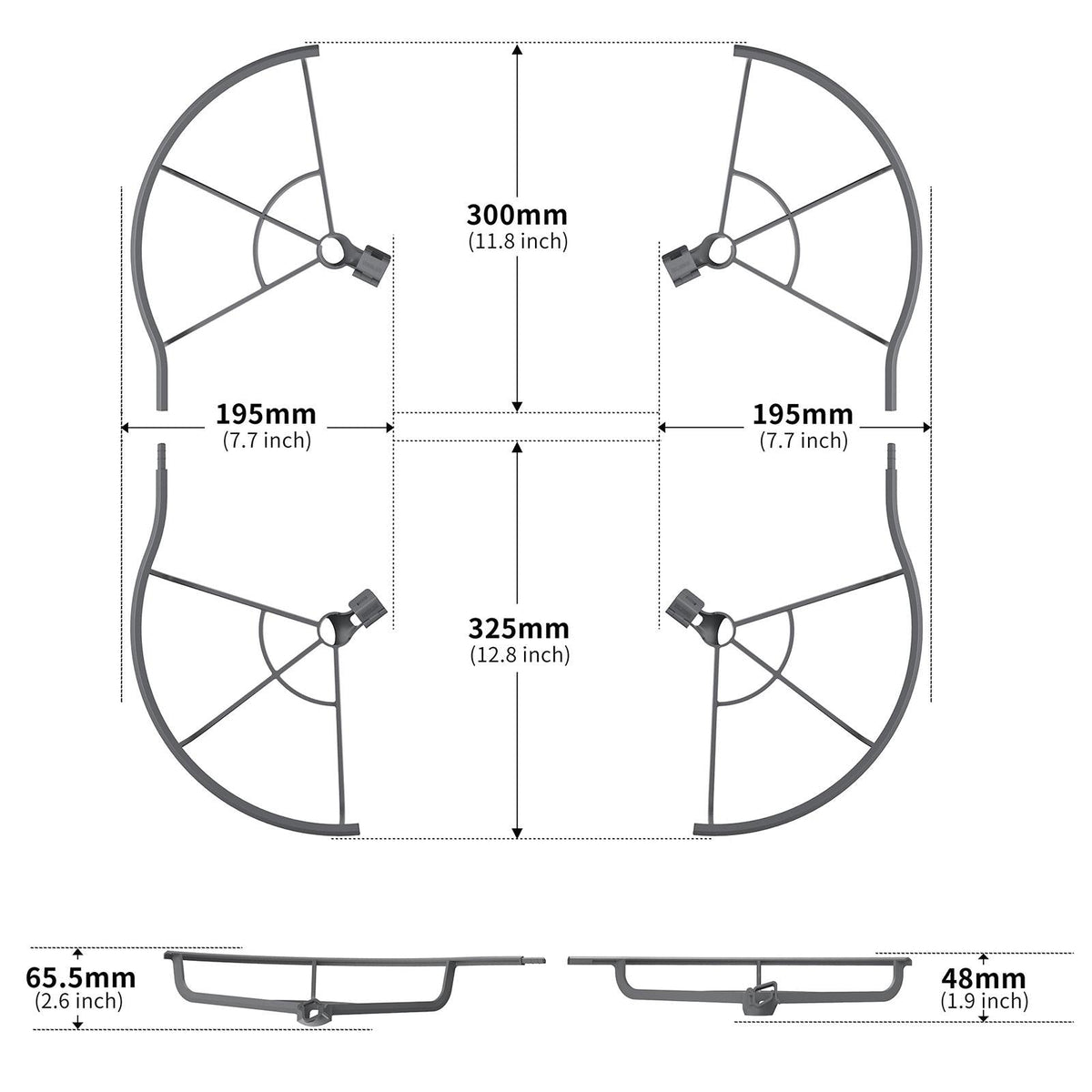 Anti-Collision Drone Propeller Guard - Protective Ring-1915196838995169282