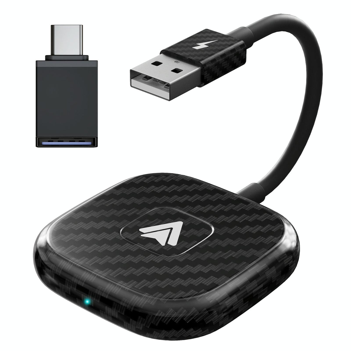 Wireless Carplay Adapter For Android - Carbon Fiber-1915196869148020741