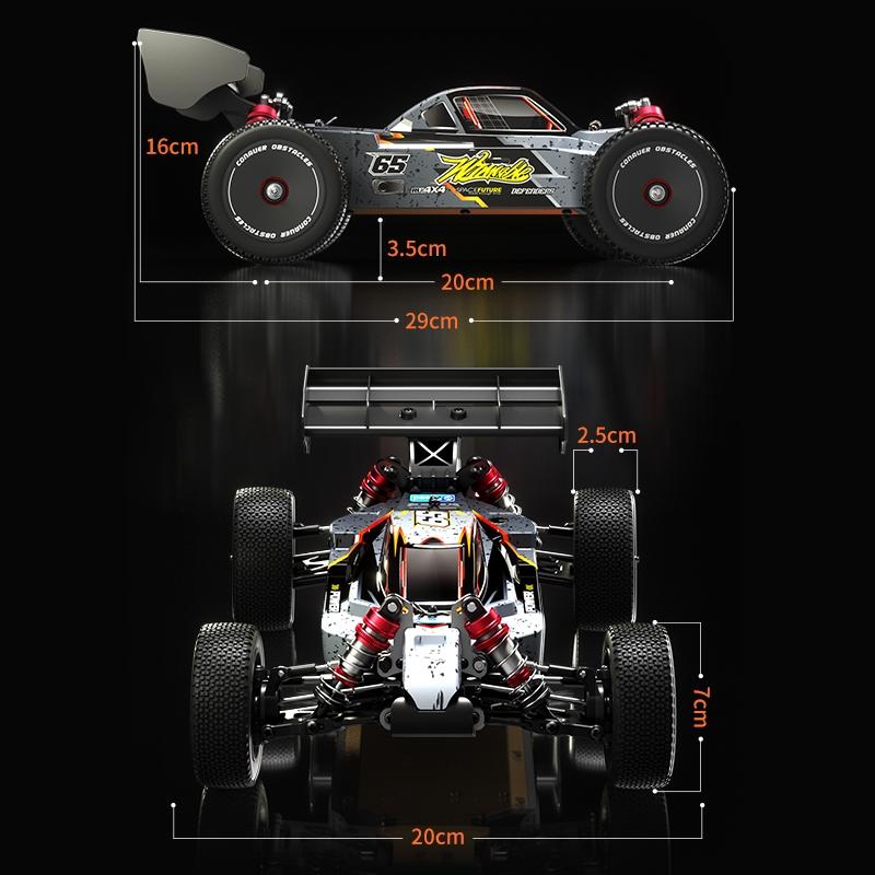 Black Electric 4Wd Alloy Off-Road Rc Car-1915197136660729857