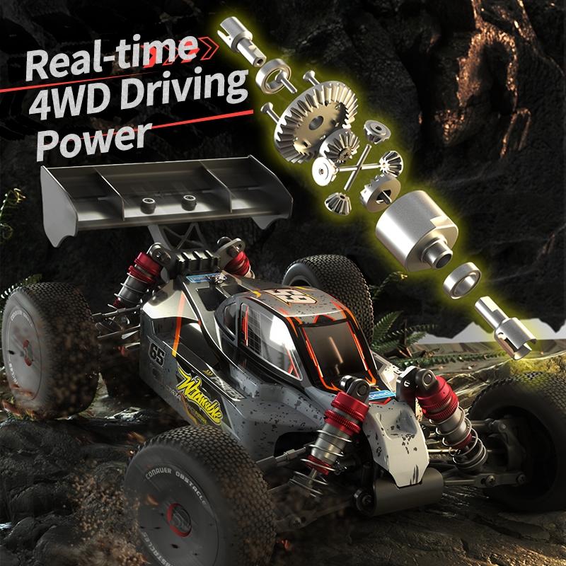 Black Electric 4Wd Alloy Off-Road Rc Car-1915197136660729861