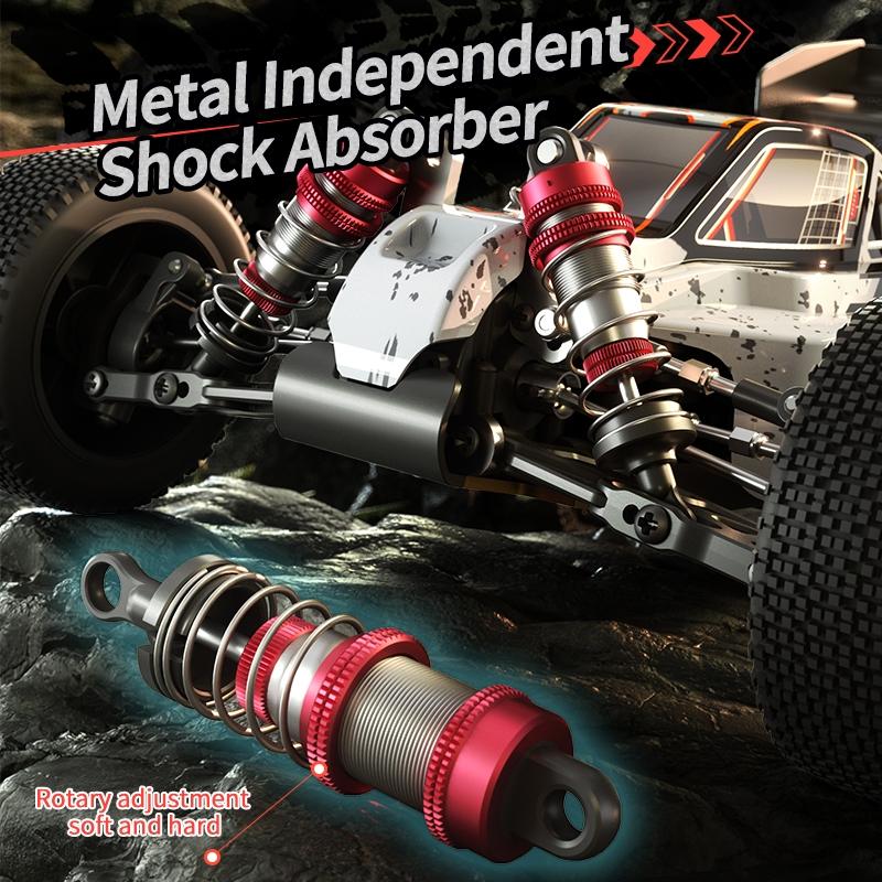 Black Electric 4Wd Alloy Off-Road Rc Car-1915197136660729863