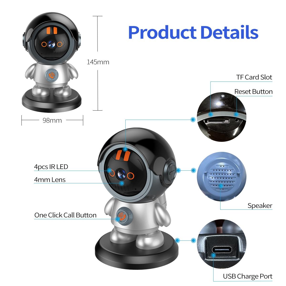 3Mp Humanoid Detection Wifi Ip Camera - One Click Call-1964932147936628737