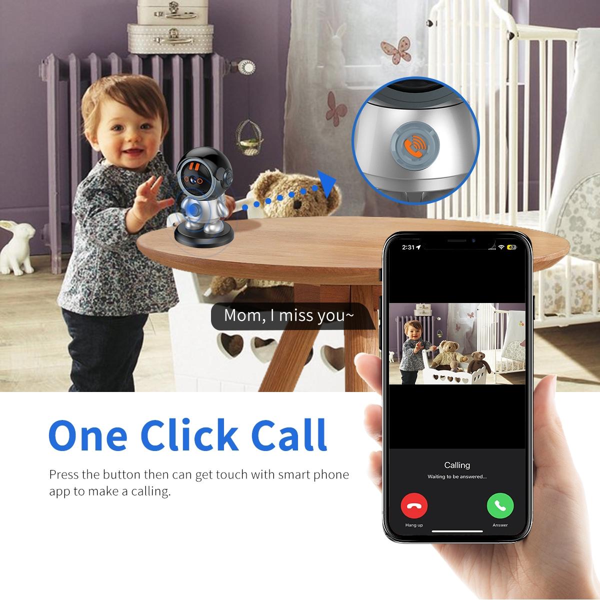 3Mp Humanoid Detection Wifi Ip Camera - One Click Call-1964932147936628741