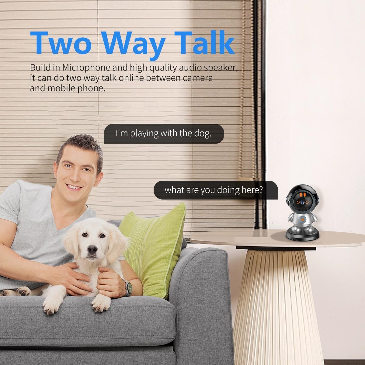 3Mp Humanoid Detection Wifi Ip Camera - One Click Call-1964932147936628745