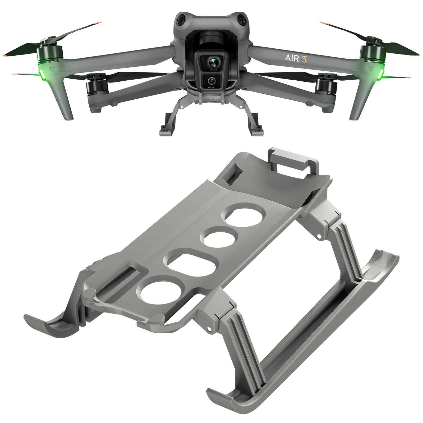 Heightened Landing Gear Training Rack For Dji Air 3 - Anti-Fall & Anti-Dirt-1964932197358112774