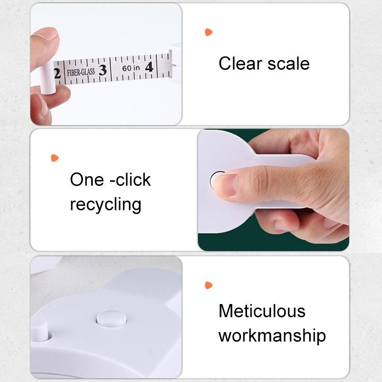 Precision Waist Measurement Ruler - Automatic Random Colour-1915198263347253254