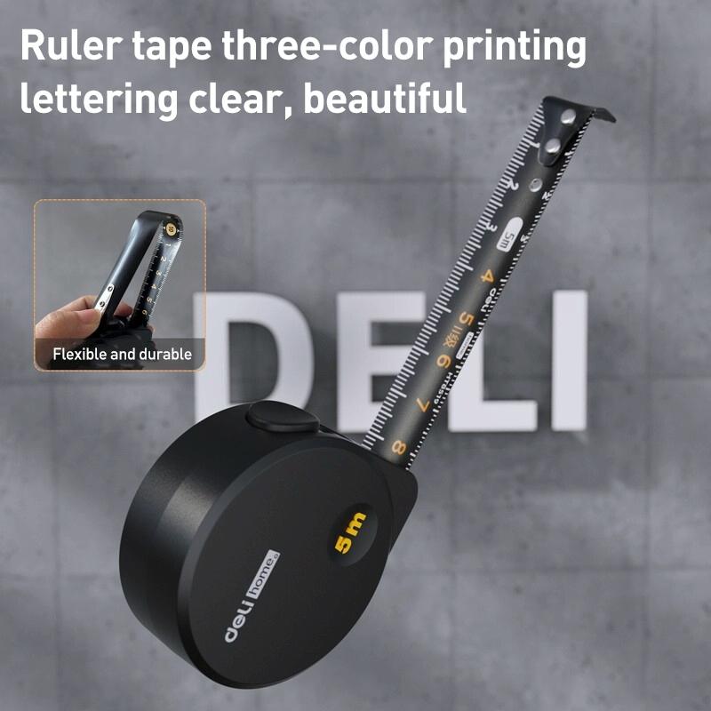 High-Precision Household Measuring Tape - 5Mx19Mm - Thickened Steel - 1Pc-1964932350051749891