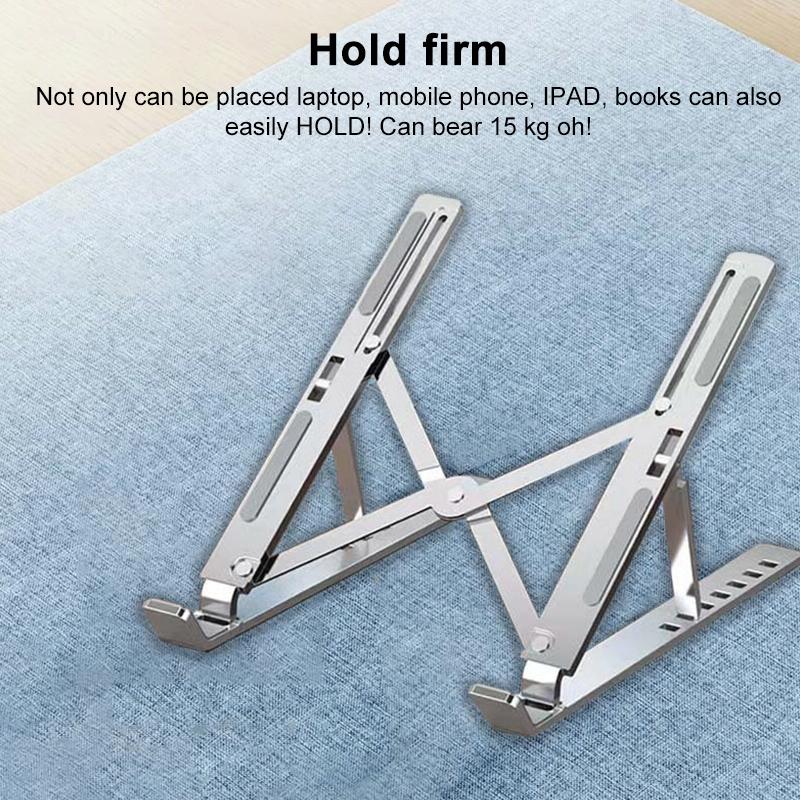 Lenovo Thinkplus Folding Laptop Stand - Silver-1964932204333240325