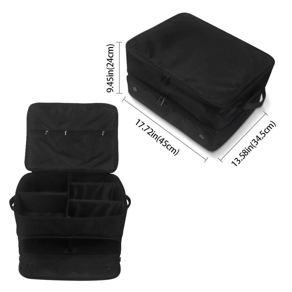 Black Folding Golf Bag With Large Capacity-1964932211501305857