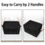 Black Folding Golf Bag With Large Capacity-1964932211501305857