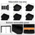 Black Folding Golf Bag With Large Capacity-1964932211501305859