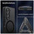 Ultra-Thin Translucent Magsafe Case For Samsung Galaxy Z Fold4 - Black-1922443416151658500