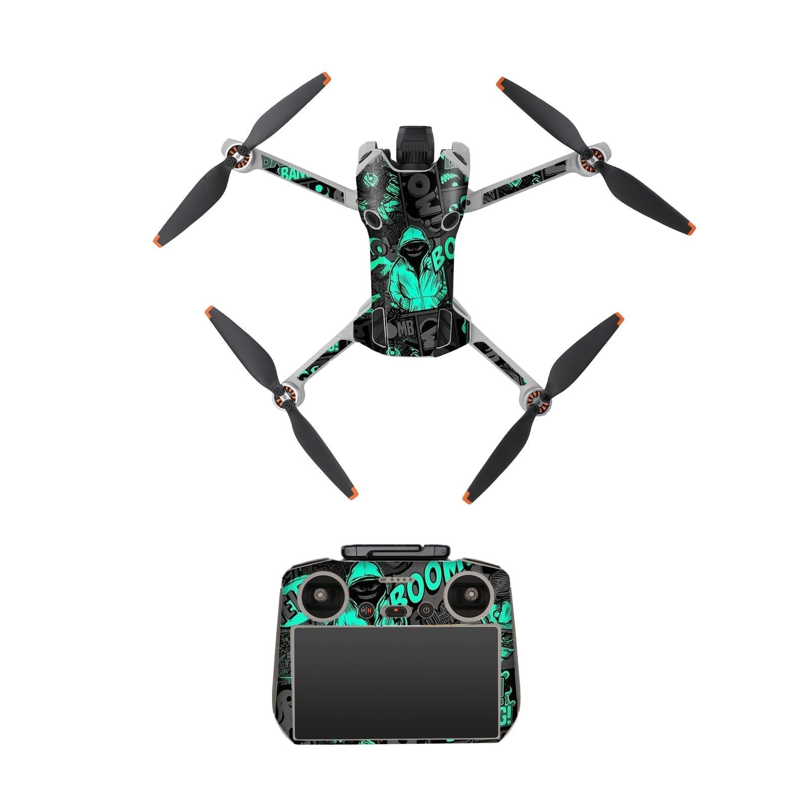 Protective Sticker For Drone Body And Remote Control-1915196533922467840