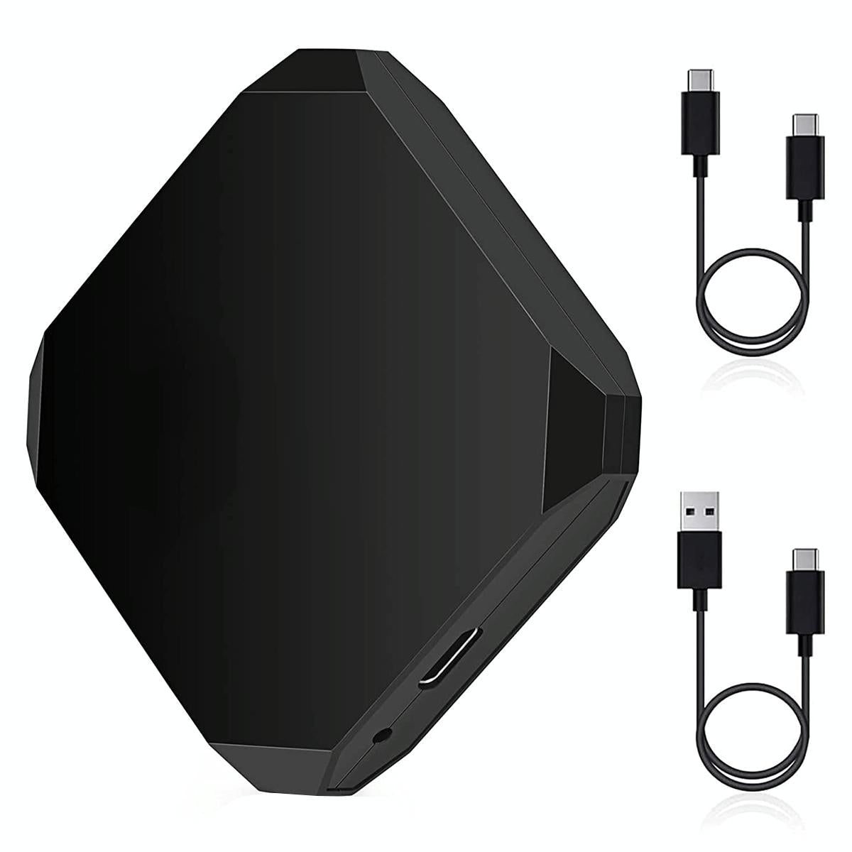 Wireless Carplay Adapter For Usb & Usb-C / Type-C - Black-1915196879419871239