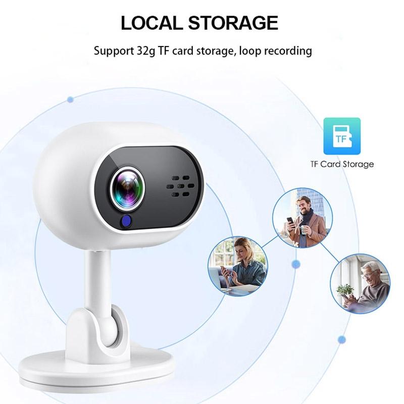 1080P Hd Wifi Smart Surveillance Camera With Two-Way Voice & Infrared Night Vision - A4-1915198237736833030
