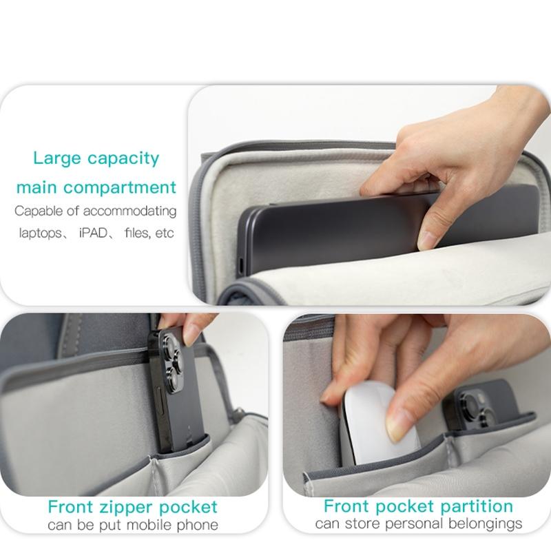 Waterproof 16 Oxford Laptop Bag - Blue-1915196924177289221